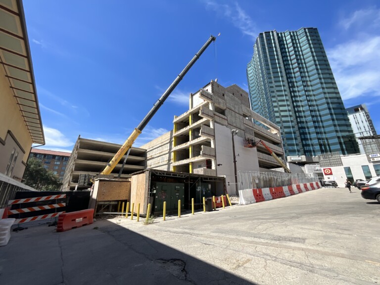 Northeast corner of 21st Street, next to the Catholic Center, August 16, 2024