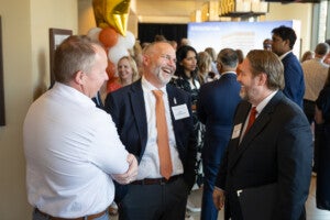 Brent Stringfellow and Interim President Jim Davis