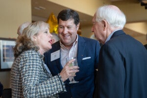 Heather McClure, John Bass, and Peyton Townsend