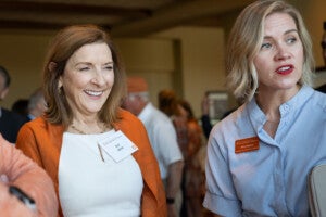 Sue Gove and Holly Hazlett