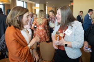 Sue Gove and Kristen Klein