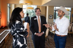 Vandana Nayak, Ty Henderson, and Sushil Patel