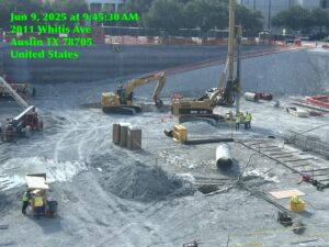 View from northwest corner on June 9, 2025