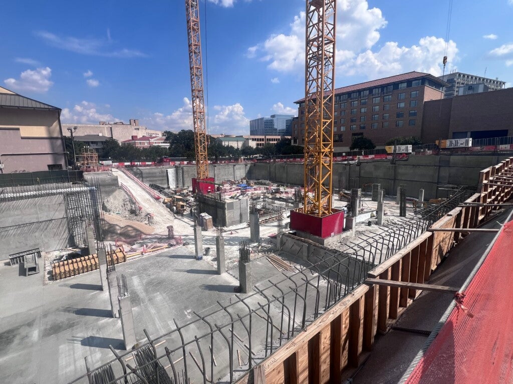 Site overview from northwest corner looking southeast, Sept. 18, 2025